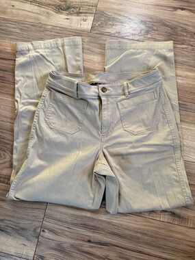 L.L. Bean Comfort Stretch Wide Straight-Leg Chino